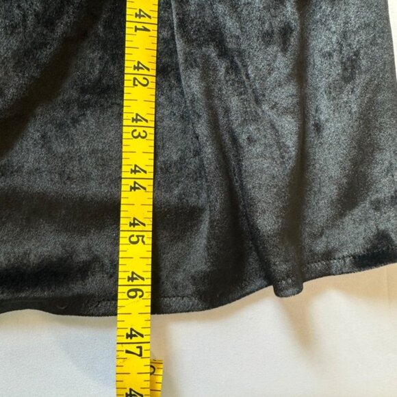 Vintage Miss O‎ Oscar De La Renta Velvet Dress Womens 12 Black Old Money Luxury - Picture 7 of 9